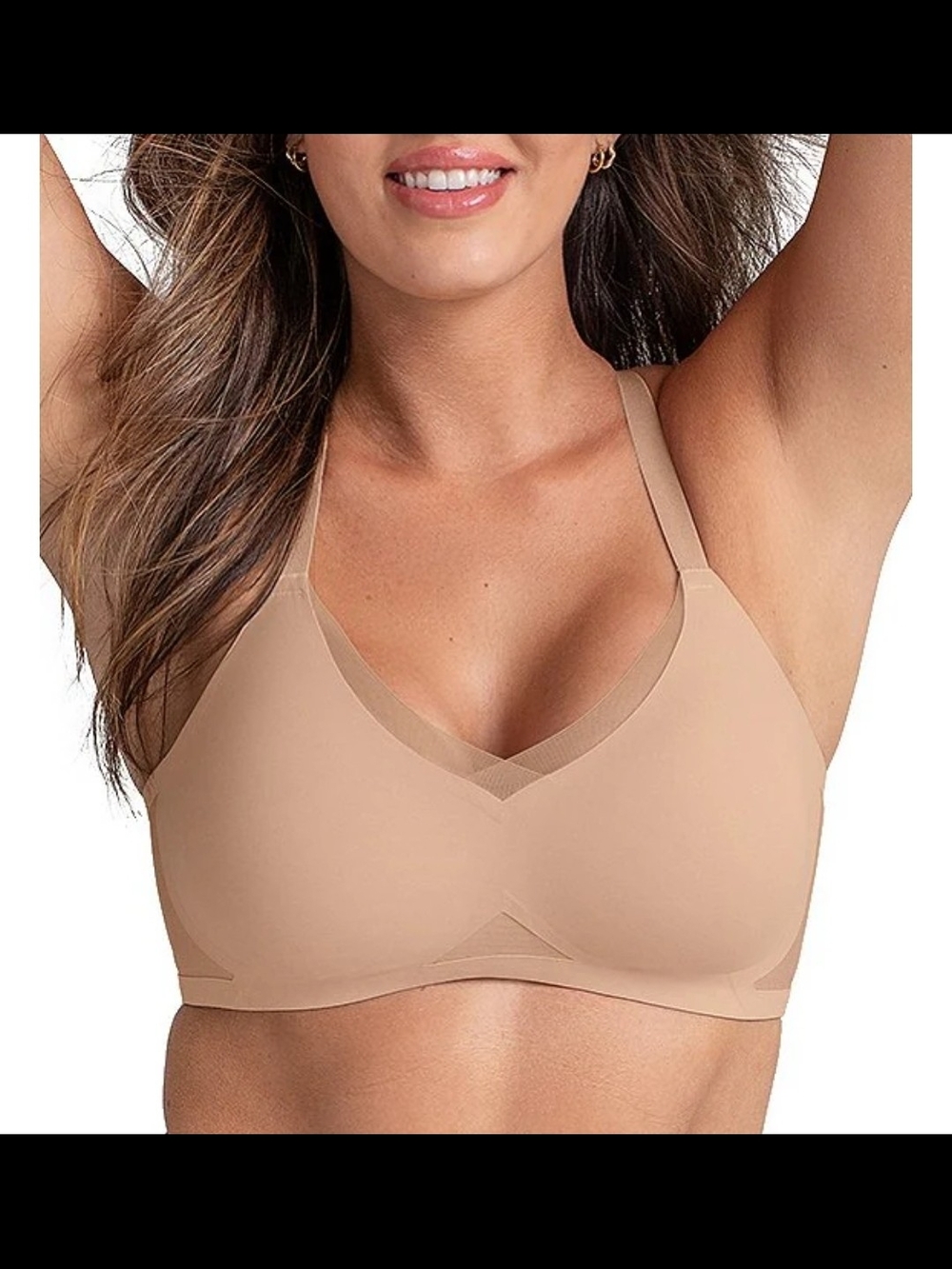 Honeylove Crossover Wireless Bra Size XL